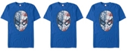Fifth Sun Marvel Men's Comic Collection Patriotic Spider-Man Short Sleeve T-Shirt
